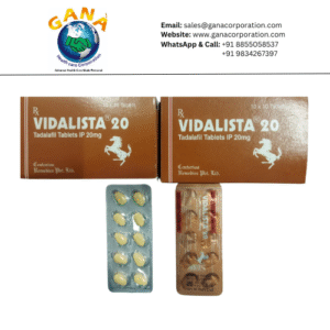 Vidalista Tadalafil 20 mg Tablet