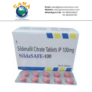 Sildasafe Sildenafil 100 mg Tablet