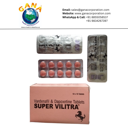 Super Vilitra Vardenafil 80 mg Tablet
