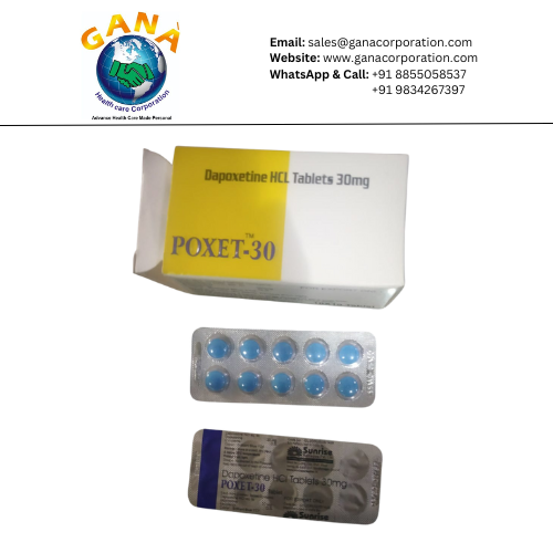 Poxet Dapoxetine 30 mg Tablet