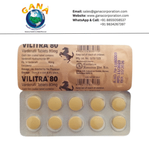 Vilitra Vardenafil 80 mg Tablet