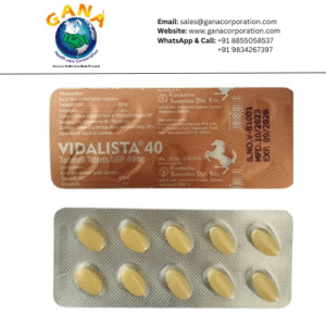 Vidalista Tadalafil 40 mg Tablet