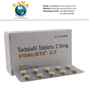 Vidalista Tadalafil 2.5 mg Tablet