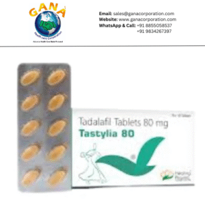 Tastylia Tadalafil 80 mg Tablet