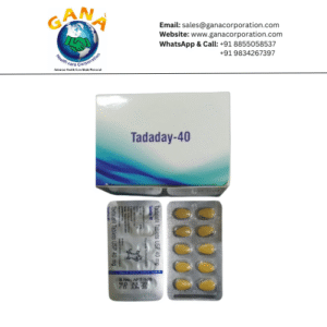 Tadaday Tadalafil 40 mg Tablet