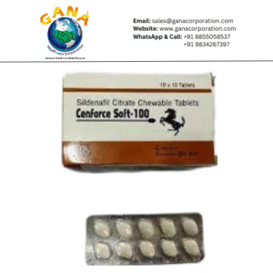Cenforce Soft Sildenafil Chewable 100 mg Tablet