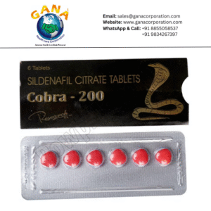 Cobra Sildenafil 200 mg Tablet