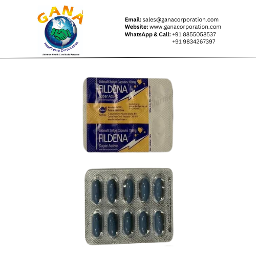 Fildena Super Active Sildenafil 100 mg Capsule