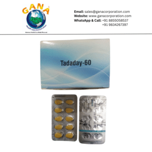 Tadaday Tadalafil 60 mg Tablet