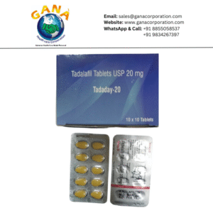 Tadaday Tadalafil 20 mg Tablet