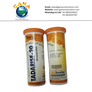 Tadarise Effervecent Tadalafil 20 mg Tablet