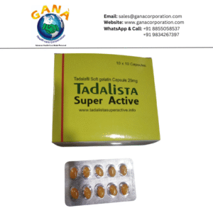 Tadalista Super Active Tadalafil Soft Gelatine 20 mg Capsule