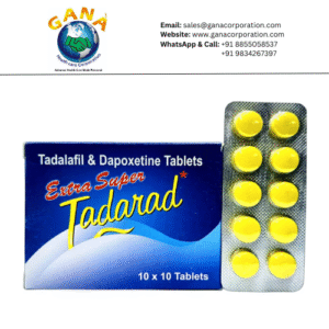 Extra Super Tadarad Tadalafil 20 mg + Dapoxetine 100 mg Tablet