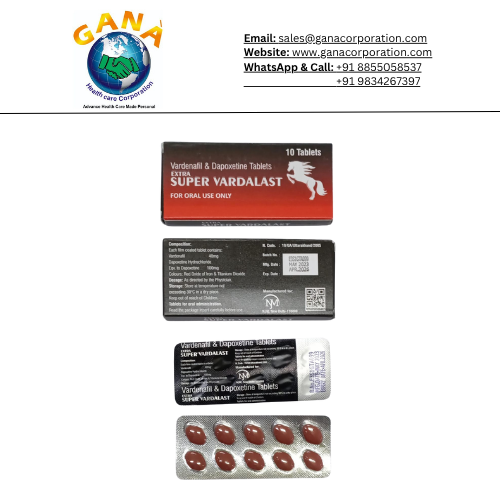 Extra Super Vardalst Vardenafil 40 mg + Dapoxetine 100 mg Tablet