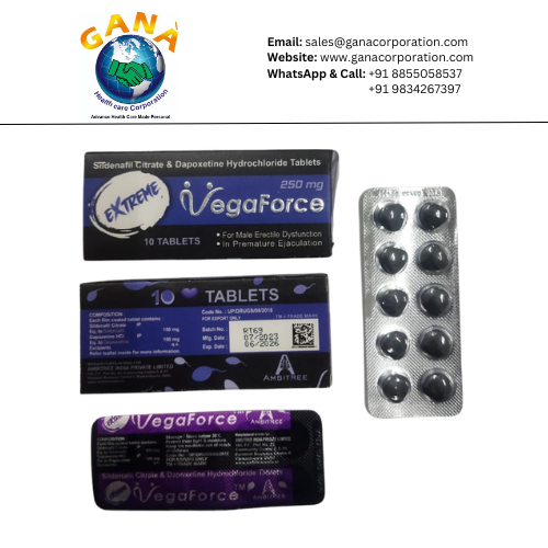 Extreme Vegaforce Sildenafil 150 mg + Dapoxetine 100 mg Tablet