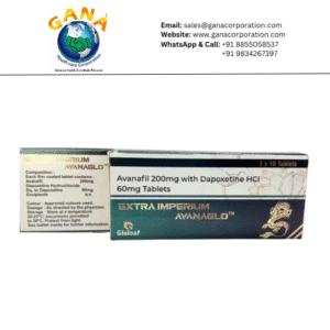 Extra Imperium Avanglo Avanafil 200 mg + Dapoxetine 60 mg Tablet