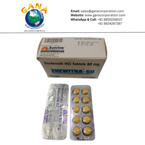 Zhewitra Vardenafil 60 mg Tablet