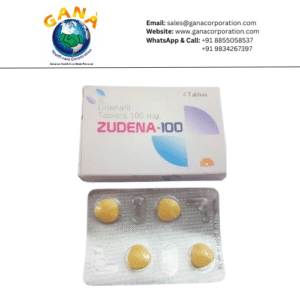Zudena Udenafil 100 mg Tablet