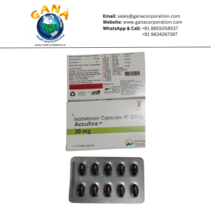 Accufine Isotretinoin 30 mg Capsule