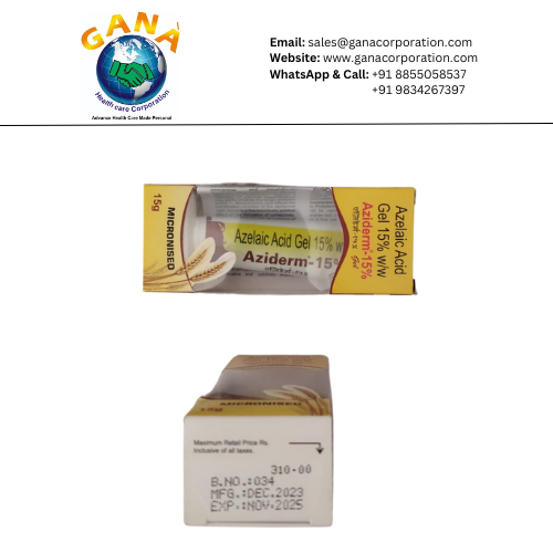 Aziderm Azelaic Acid 15 % Gel