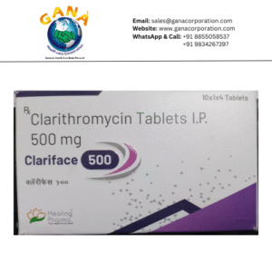 Clariface Clarithromycin 500 mg Tablet