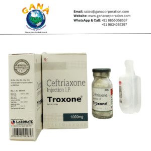 Troxone Cefriaxone 1000 mg Injection