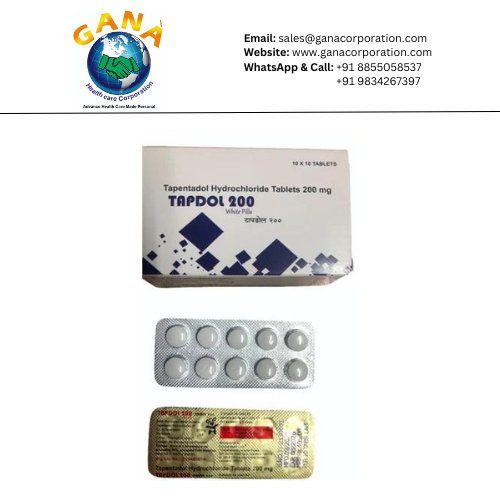 Tapdol Tapentadol Hydrochloride 200 mg Tablet