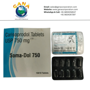 Soma Dol Carisprodol 750 mg Tablet