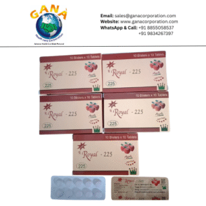 Royal 225 Carisprodol 125 mg And Tapentadol 100 mg Tablet