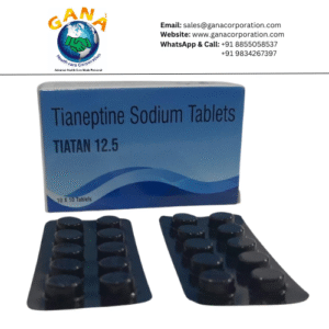 Tiatan Tianeptine Sodium 12.5  mg Tablet