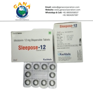 Sleepose Melatonin Dispersible 12 mg Tablet