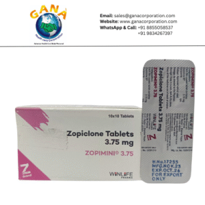 Zopimini Zopioclone 3.75 mg Tablet