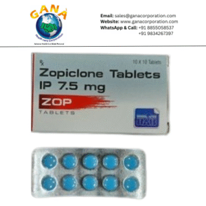 Blue Zop Zopiclone 7.5 mg Tablet