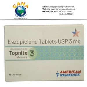 Topnite Eszopiclone 3 mg Tablet