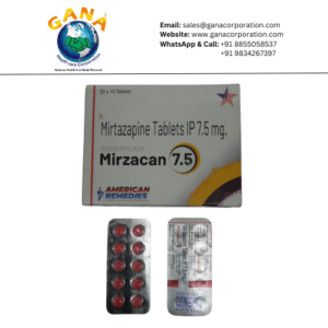 Mirzacan Mirtazepine 7.5 mg Tablet
