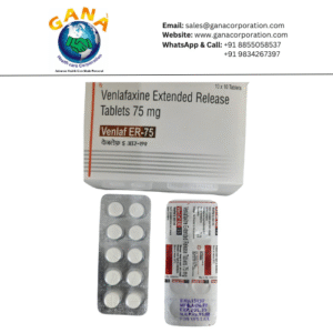 Venlaf ER  Venlafaxine Extended Release 75 mg Tablet