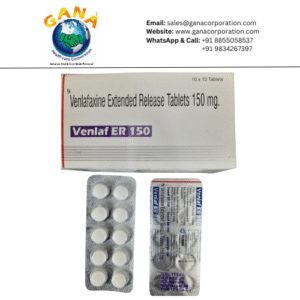 Venlaf ER  Venlafaxine Extended Release 150  mg Tablet