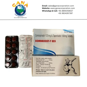 Somaboost  T Carisprodol 125 mg And Tapentadol 100 mg Tablet