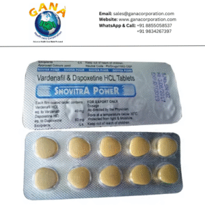 Snovitra Power Vardenafil 40 mg + Dapoxetine 60 mg Tablet