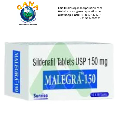 Malegra Sildenafil 150 mg tablet