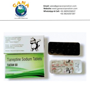 Tiatan Tianeptine Sodium 50 mg Tablet