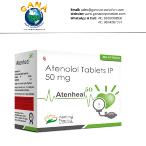 Atenheal Atenolol   50 mg  Tablet