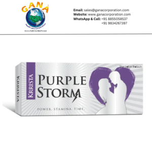 Krrista Purple Strom Vardenafil 60 mg    + Dapoxetine 60 mg Tablet