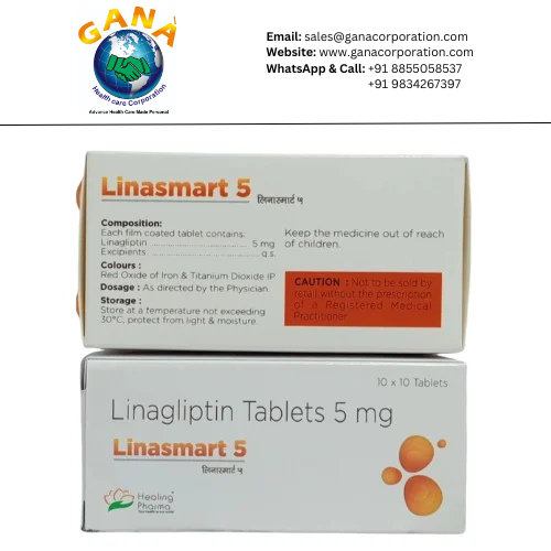 Linasmart Linagliptin 5 mg Tablet