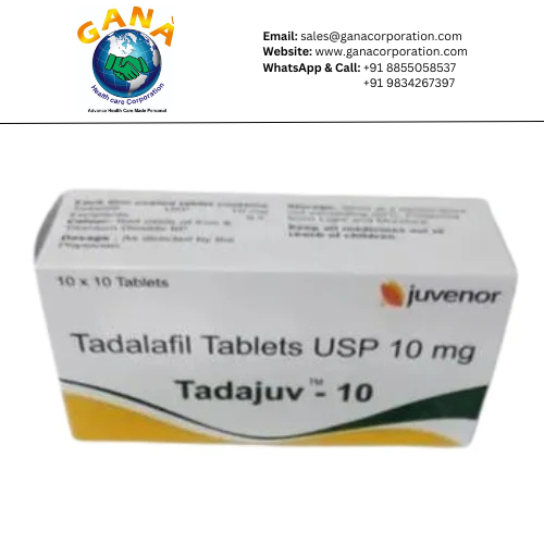 Tadajuv Tadalafil 10 mg Tablet