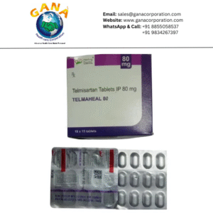Telmaheal Telmisartan 80 mg Tablet