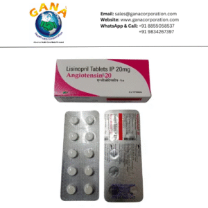 Angeotensin Lisinopril 20 mg Tablet