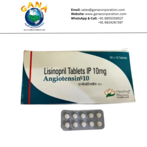 Angeotensin Lisinopril 10 mg Tablet