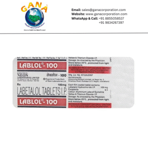 Lebolol Labetalol Hydrochloride 100 mg Tablet